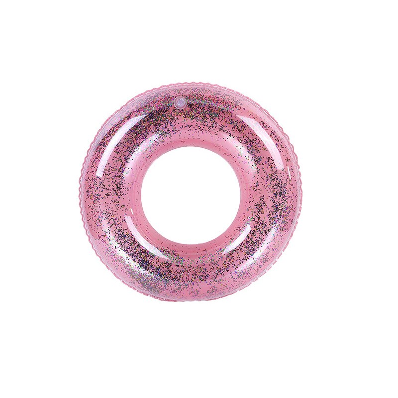Swimming Ring 4Size For Child Adults Girls Summer Swimming Pool Inflatable Water Sports Accessory Pink Blue Beach Float Ring