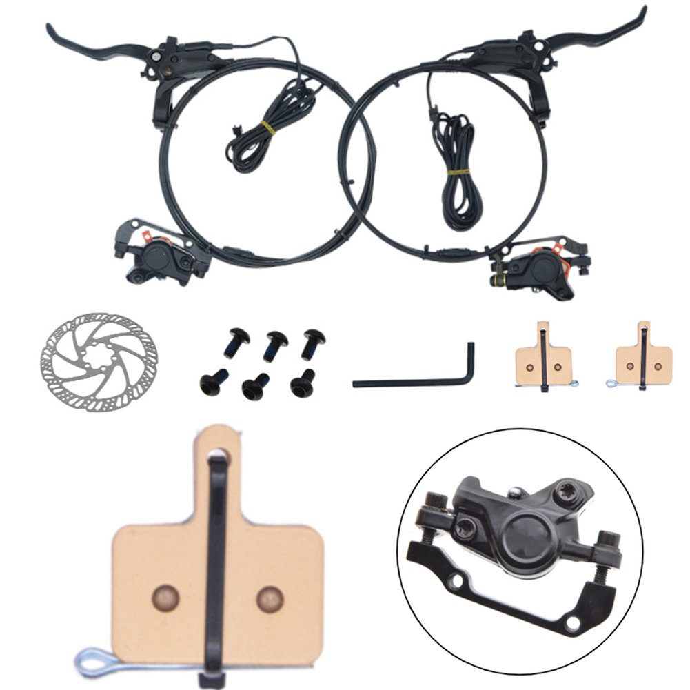 2 Pairs E-bike Disc Brake Pads For XOD Brake Calipers Full Metal Sintering Pads Electric Bicycle Replacement Brake Pads