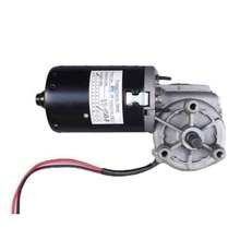 Worm gear worm DC reducer motor 24V high power high speed motor self locking metal gear can be positive and negative.