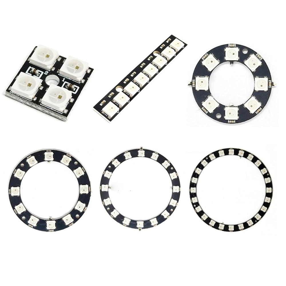 RGB LED Board LED Lights Built-in Full Color-driven Development Board Built-in Full-color Driver LED Lights Development Board