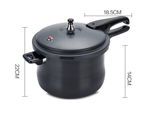 Pressure Cooker Explosion-proof Gas Cooker Soup Pot Cooking Pot Rice Cooker Casserole Stewpan Non-stick Pan Kitchen Cookware: 4.5L
