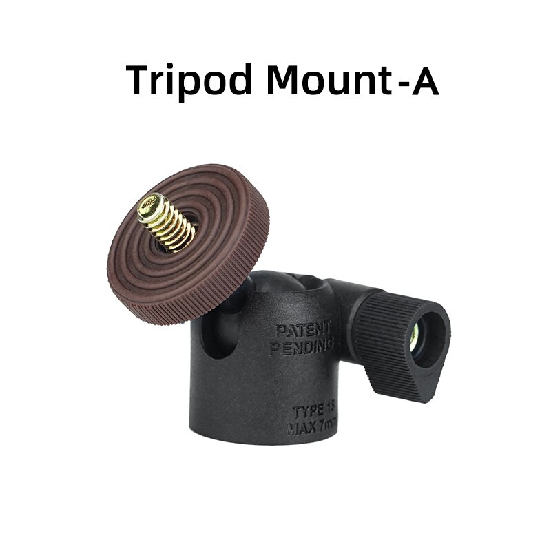 Universal Tripod Accessory Mount Gopro Adapter Cell Phone Holder Clip Shoe Bluetooth with 1/4 Screw: Mount-A