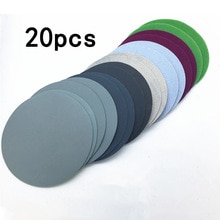 20 stuks 75mm 800-3000 korrel water droog schuurpapier schuurpapier schuurgereedschap dremel accessoires slijper slijptips schuurpapier