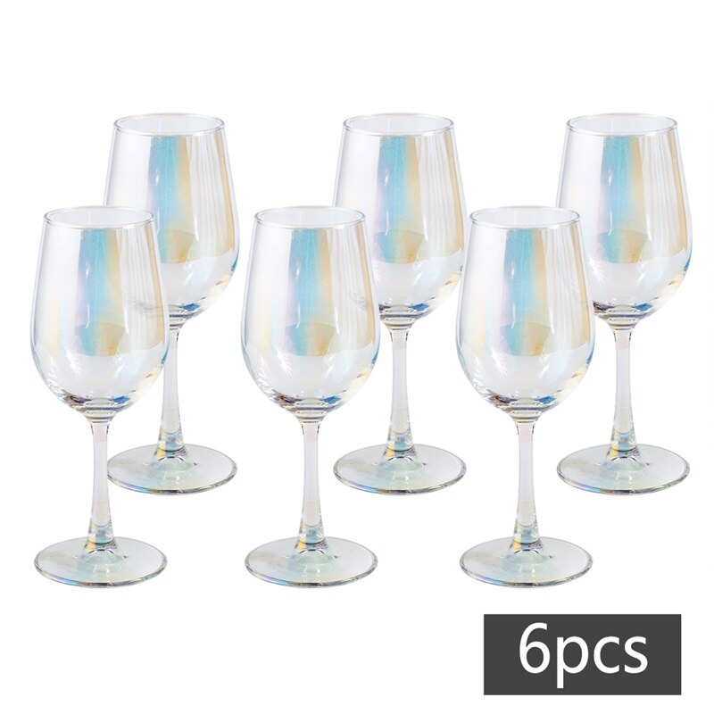 Udformet plating vinglas bæger øl champagneglas drikker juice vodka vinglas kopper til hjemmefest bar restaurant: 6 stk 300ml