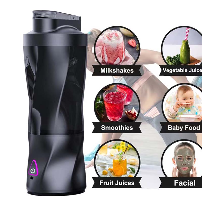 IPX7 Wasserdichter Entsafter Smoothie-Mixer-Becher Tragbare wiederaufladbare USB-Mixer Drahtloser persönlicher Hand-Entsafter für den Heimgebrauch