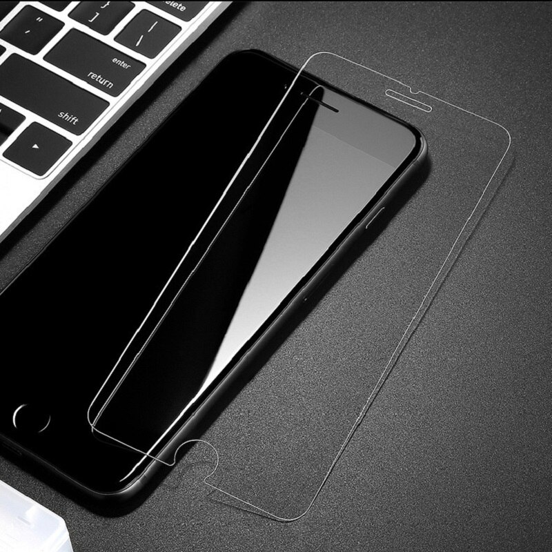 Für iphone 6 , 7 , 8 plus , 11 , 12 pro max, 12 mini: 3 stück displayschutzfolie aus gehärtetem glas – transparent und mit anti-folie-effekt