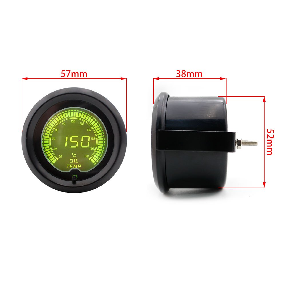 CNSPEED color brand 2" 52mm EVO LCD monitor 50-150... – Grandado