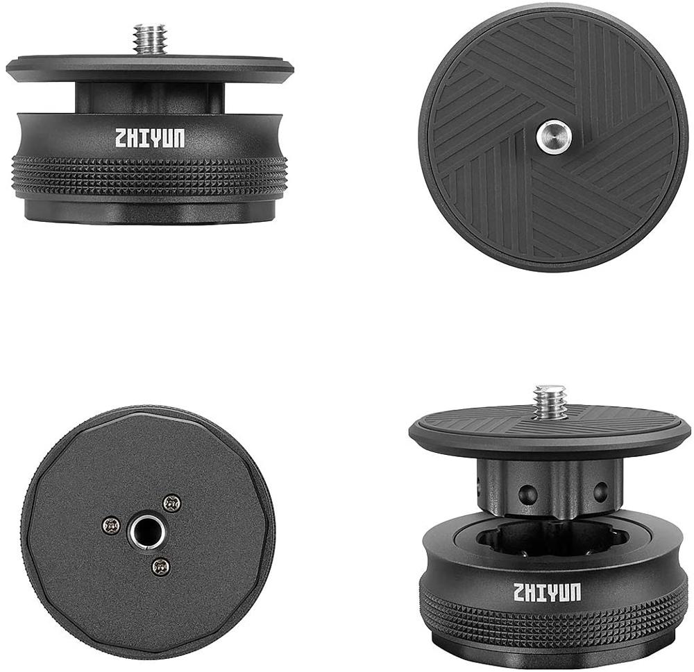 Zhiyun – Kit de montage rapide, avec vis de 1/4 &quot;, pour grue 3 laboratoire/Crane 3 SE (2 paquets)