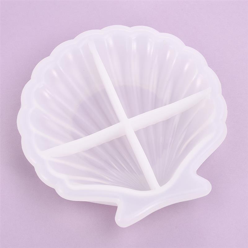 Opbergbak in de vorm van een schelphond, siliconen mal voor doe-het-zelf epoxy knutselen, sieraden maken, harsmal, sieradengereedschap, mallen