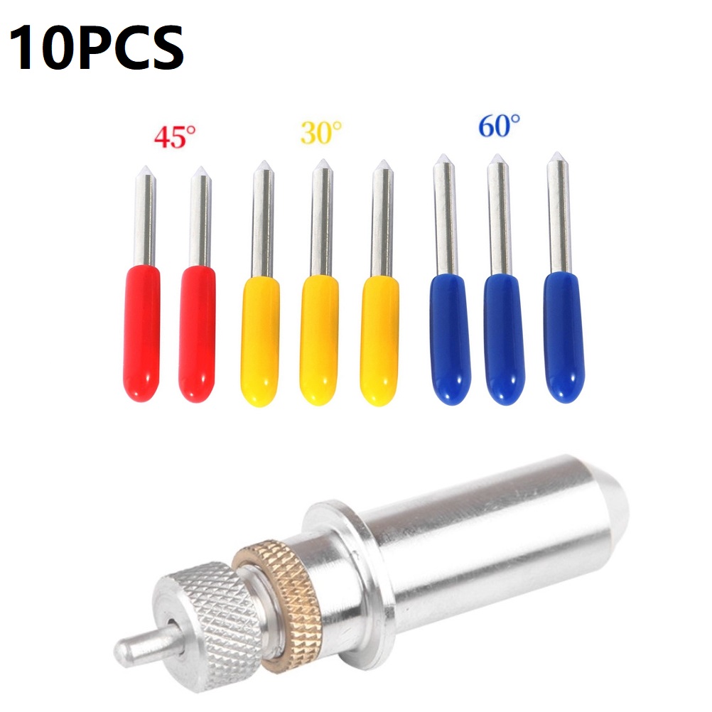 Roland Plotter Cutter Mes Stalen Mes Houder 30/45/60 Graden Messen Frees Voor Roland Carving Tool