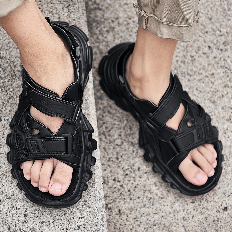 Sandales de plage pour hommes et femmes, chaussures d&#39;été plates, antidérapantes, , , pour Couple