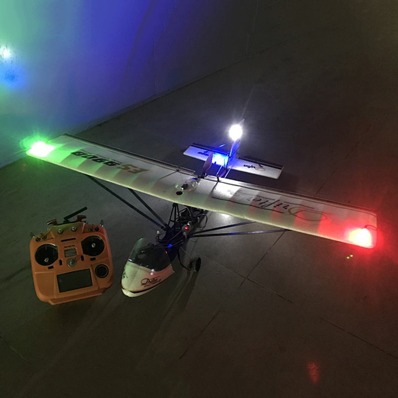 NWE ZMR Wireless Navigation Light III 1S rechargeable 4 modes LED lights for RC hobby fixed-wing Aircraft Ducted