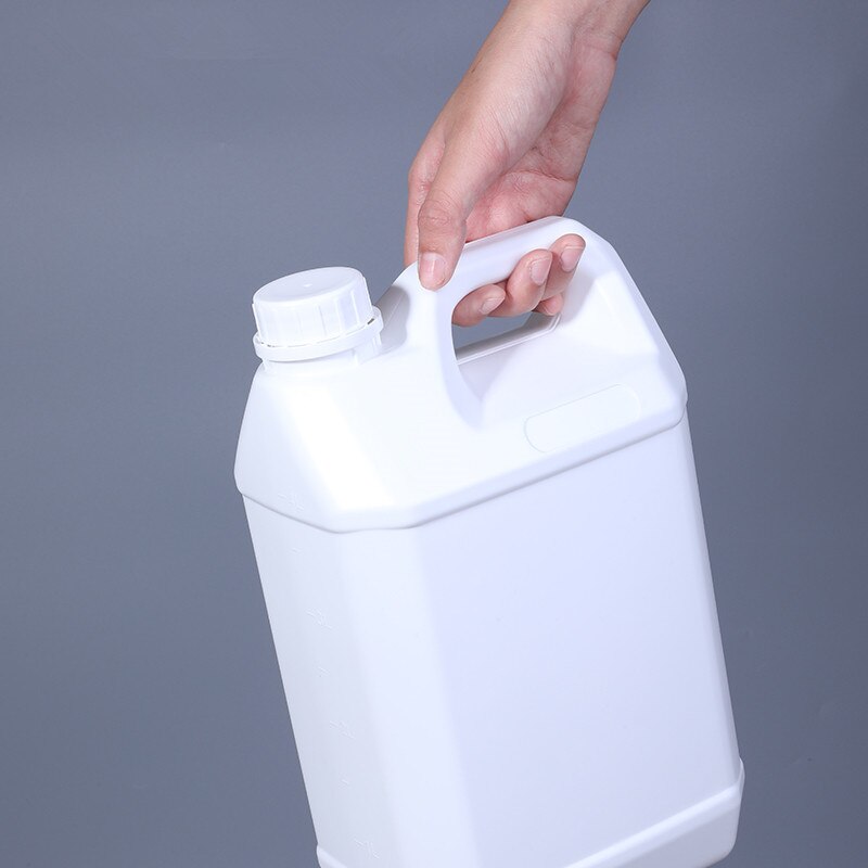 5 liter Thicken HDPE plastic Container with Lid Food Grade liquid jerry can Leakproof water bottle Honey barrel 1Pcs