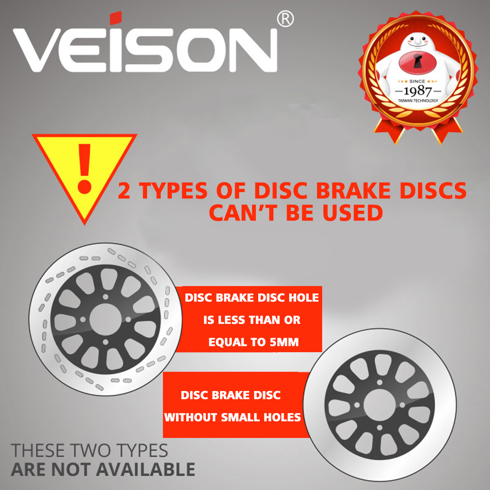 Cykellås anti-skivbromslås vattentätt motorcykel skoterlås 130db larm stöldskyddslås flerfärgat