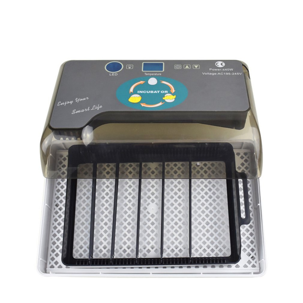 1 PC Automatic Incubator Machine 12 Egg Incubator Chicken Duck Goose Bird Hatcher with LED Lighting Brooder Machine