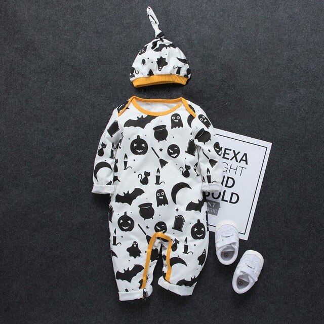 Baby Boy Romper Kleding Jumpsuit Lange Mouwen Playsuit Kleding Jongen Peuter Overall Kleding: 3-6 Months