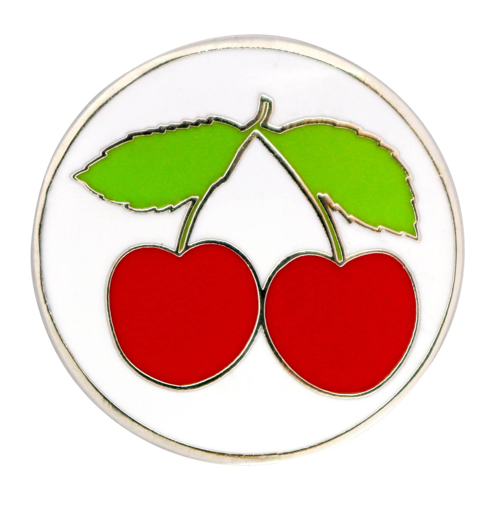 Pinmei golfbalmarkeringen emitteren hard geëmailleerd fruit golfmarkers niet-magneetmarkers eenvoudig te bevestigen aan golfdoppen, clips, verpakking van  of 5