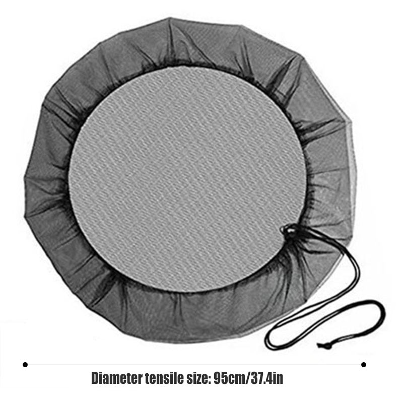Mesh Cover Garden Rain Barrels Mesh Cover Netting for Outdoor Water Collection Buckets Tank Rain Protector Harvesting Supplies