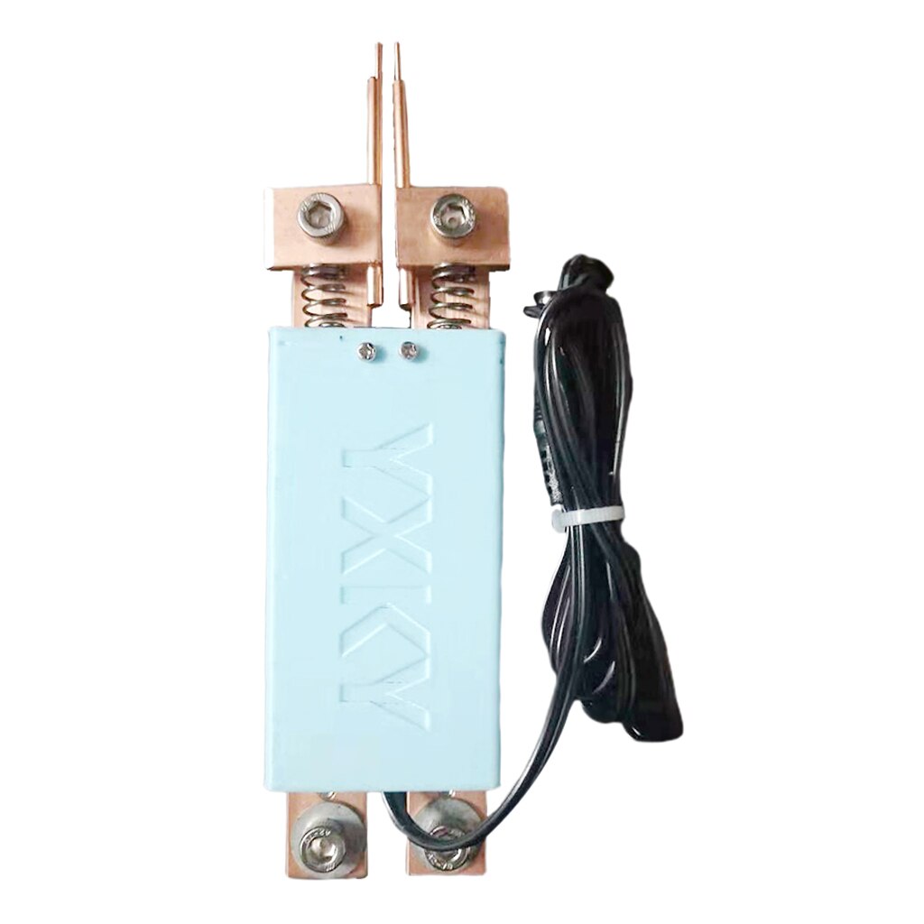 DIY Spot Welding Weld Pen 18650 Battery Weld Working Tools Parts Metal: Cyan