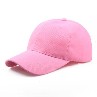 COKK Einfarbig Baseball Kappe Frauen männer Kappe Snapback Hüte Für Frauen Dad Hut Weibliche Schwarz Knochen Männlich günstige Gorras Lässige: Pink