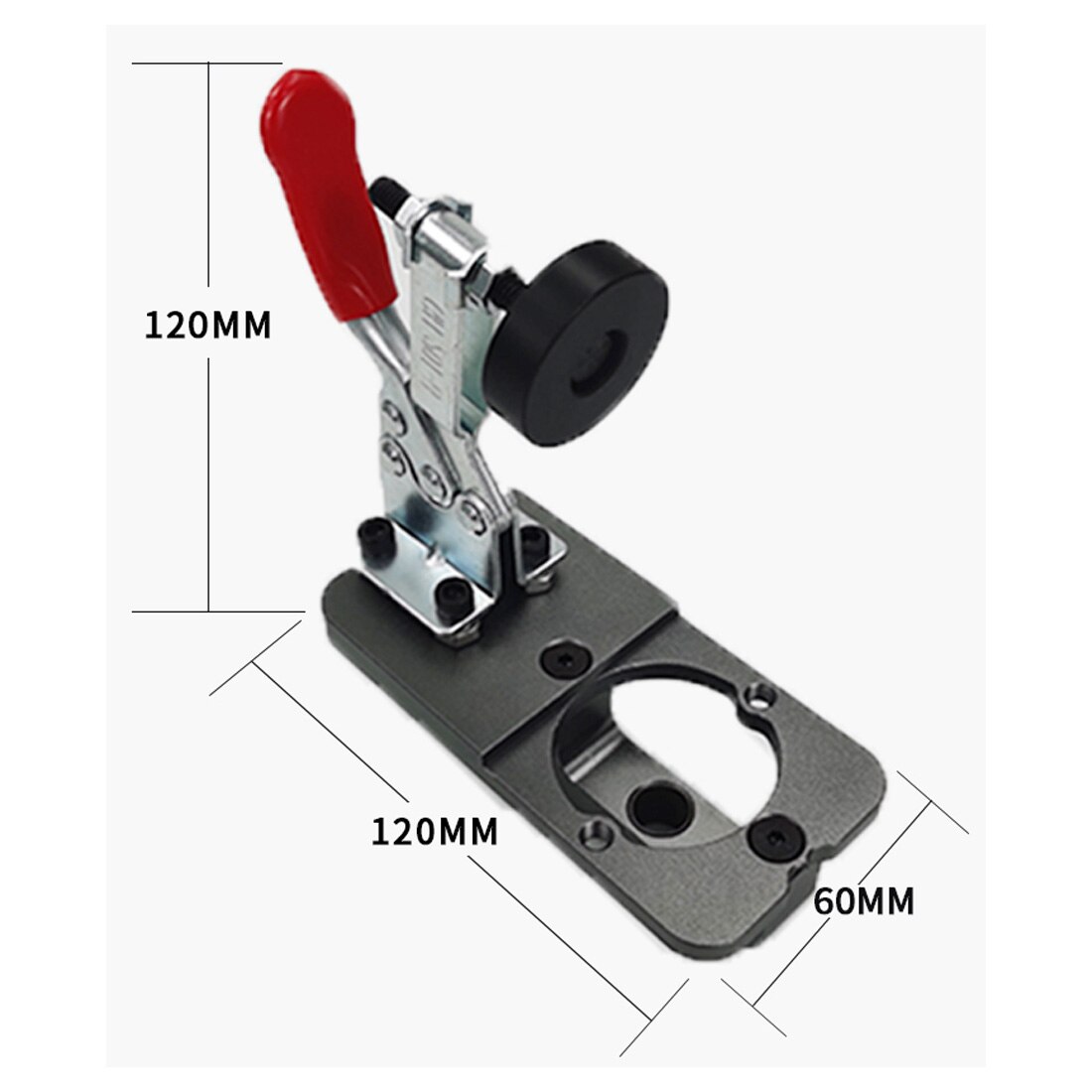 Houtbewerking Boren Gids Locator 35Mm Scharnier Boring Jig Met Armatuur Aluminium Gat Opener Template Deur Kasten