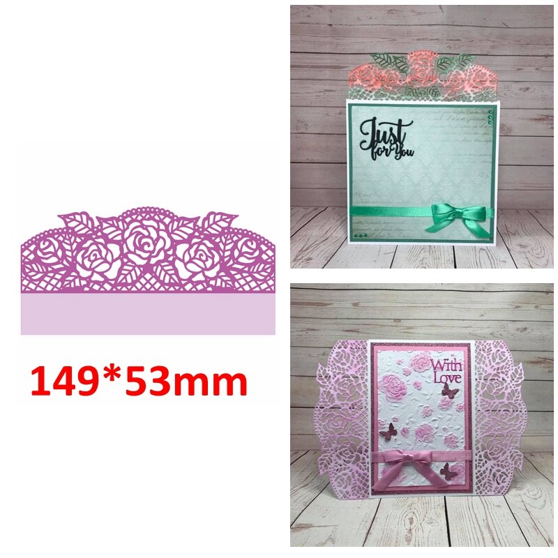 Nostalgie wervelingen bloemen vlinders rand diy scrapbooking knutselen kaarten album maken sjabloon: 8