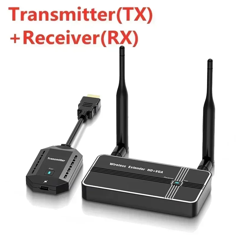 1080P 60Hz 4K 50M Ricevitore Wireless Trasmettitore HDMI Video Audio Extender Display Adattatore Dongle Per TV Box Monitor Proiettore PC