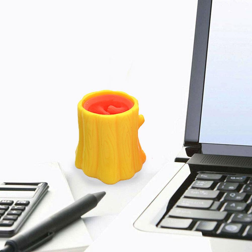 Kleine Eichhörnchen Dekompression Spielzeug Stumpf Eichhörnchen Teleskop Entstehen Silikon betonen Linderung Spielzeug charmant quetschen Spielzeug