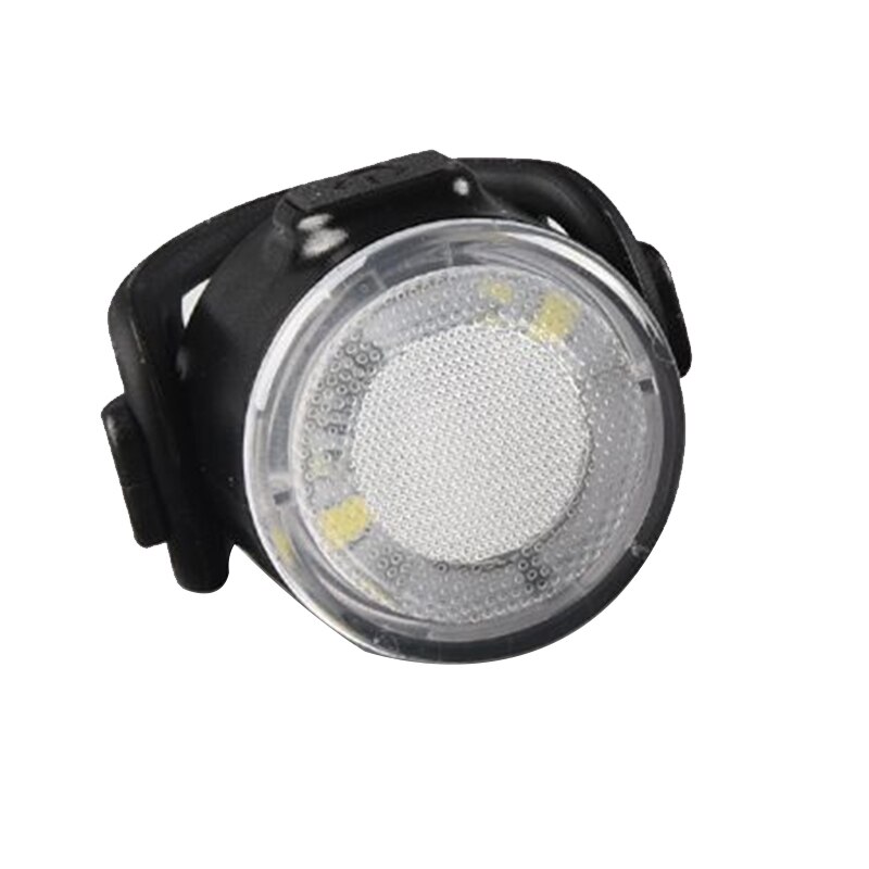 Luces traseras para bicicleta, miniluz LED para casco, luces para mochila, recargable vía Usb, IPX6, resistente al agua, luz de advertencia de seguridad,: white