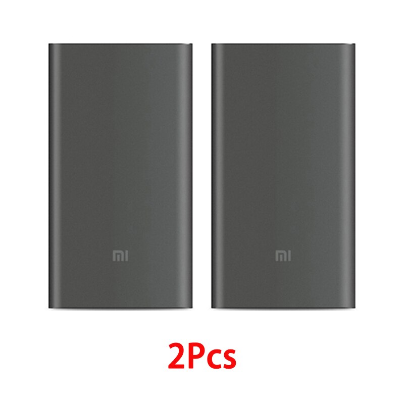 Original mi Xiaomi Power Bank 10000mAh Pro Type-C External Battery portable charging 10000mAh Two-way Quick Charge 18W Powerbank