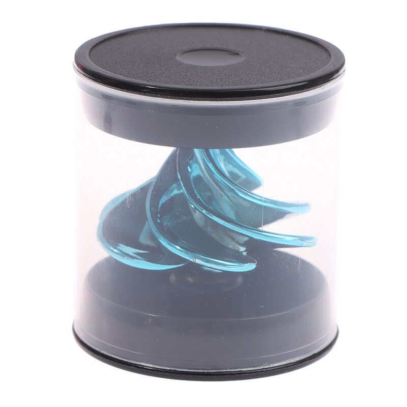 Pneumatic Gyro Decompression Toy Gyro Colorful Wind Blowing Gyro Pneumatic Spinning Top: D