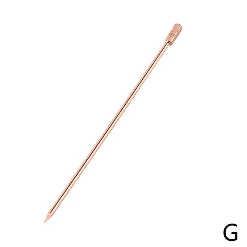 Steel Olive Needle Fruit Sign Cocktail Sign Fruit Decoration Steel Sign Bar Beverage Stirring Tool