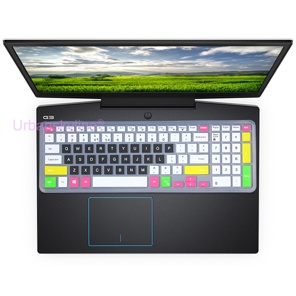 G3 Keyboard Cover for Dell G7 G15 Gaming G5 SE Pro 15 17 5587 7500 7588 7590 7700 7790 Laptop Protector Skin Case Silicone 15.6