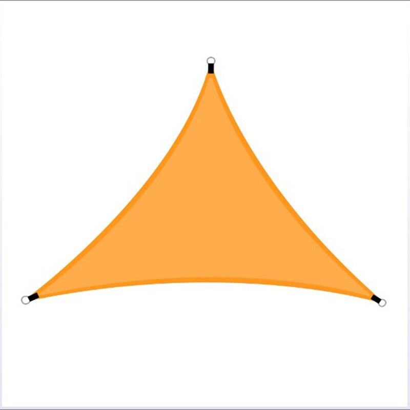 3*3*3m Triangle Awning Sunscreen Tent Waterproof Canopy Garden Terrace Shade Sail Outdoor Camping Rain Fly Beach Sun Shelter