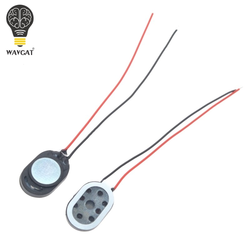 20 st högtalare telefon surfplatta mikrohögtalare 1w 8r 8 euro 1 watt 1015 10 * 15mm 4mm tjock