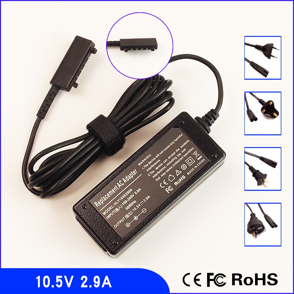 10.5 v 2.9a laptop ac power adapter oplader voor sony xperia tablet s sgpac10v2 sgpac10v1 sgpt111 sgpt112 sgpt113 sgpt114