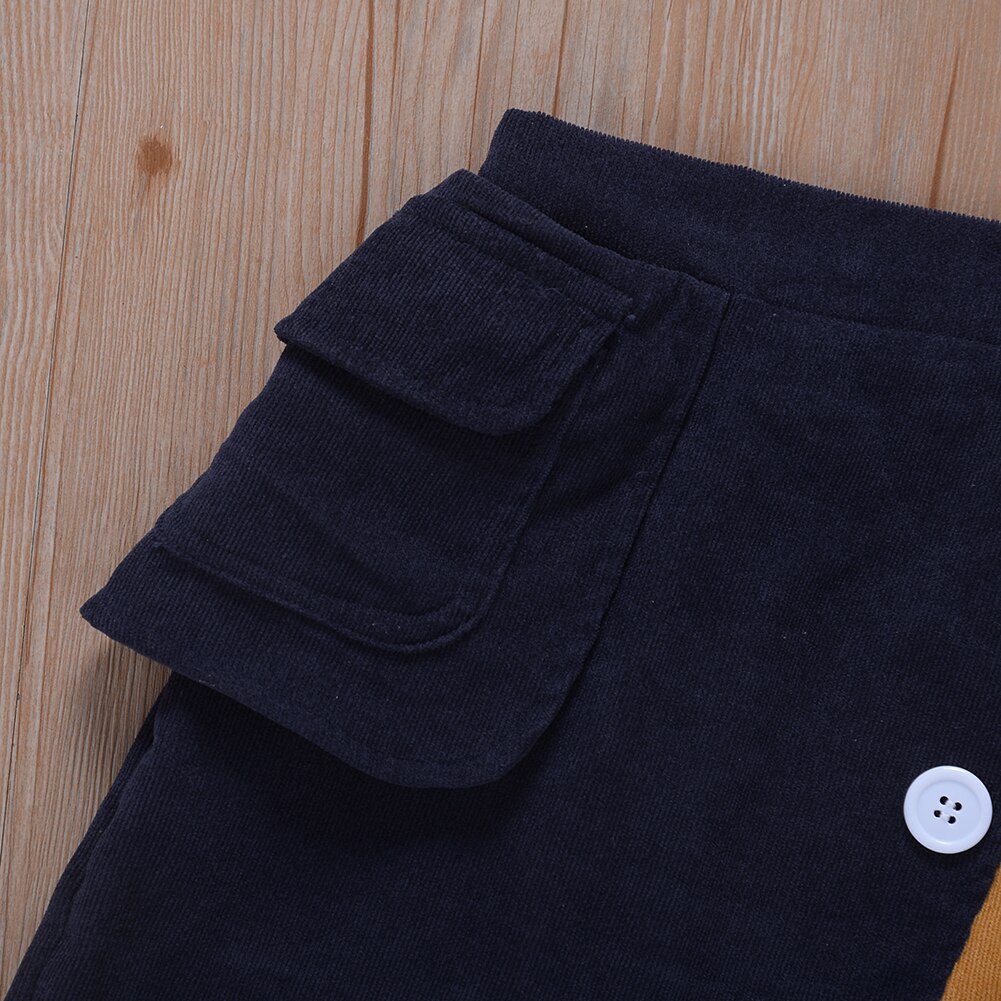 Girls Skirts Autumn Winter Children Buttons Clothes Kids Corduroy Skirts Baby little Girl Skirts For 3-7 Years
