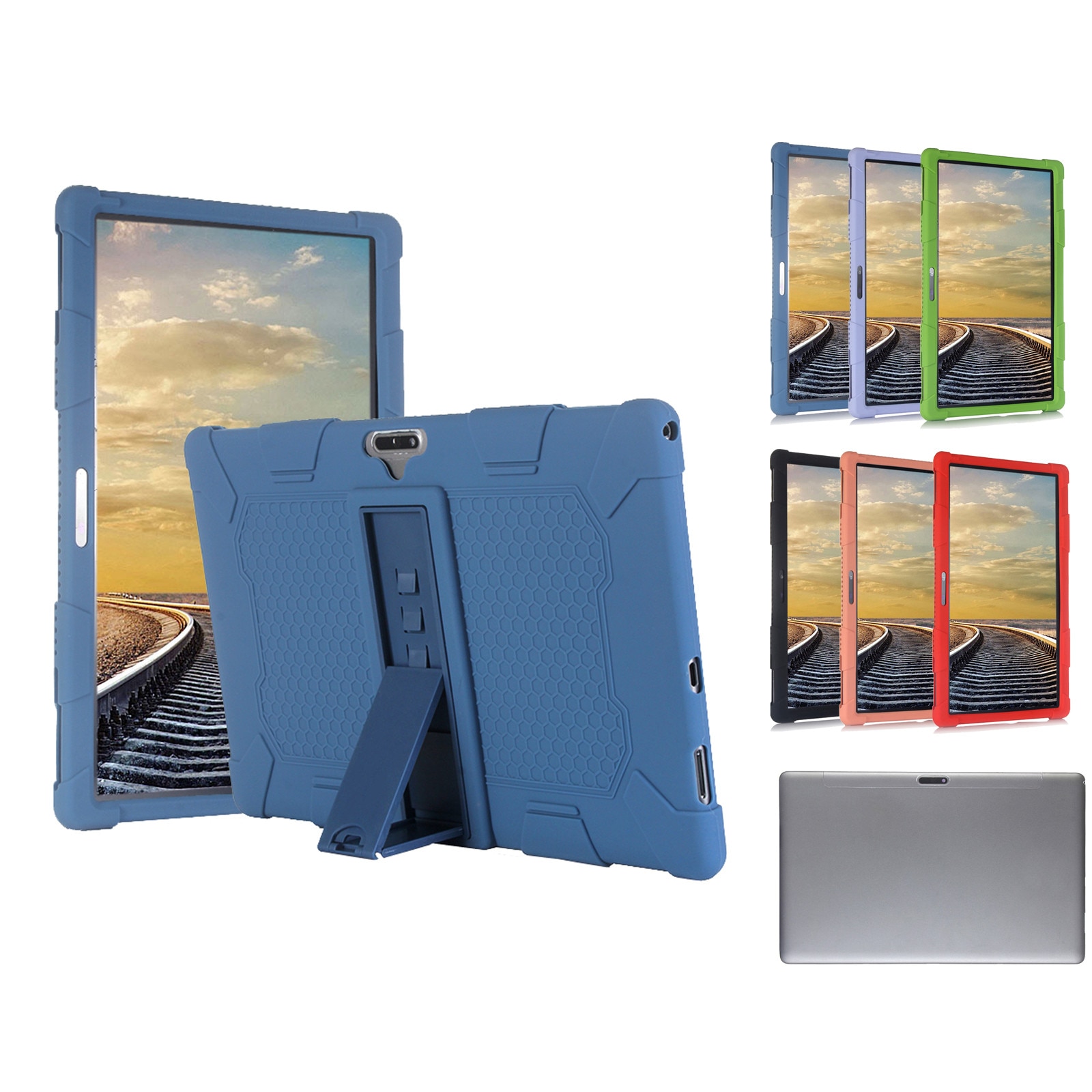 Universele Stand Siliconen Case Cover Beschermhoes Voor Teclast M16 X20L Voor Android Voyo I8 Pro 11.6 Tablet Voor Bmxc k20-s