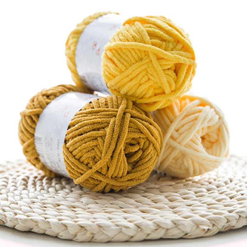 Polyester Handgemaakte Garen Huidvriendelijke Breien Garen Vrouwen Diy Shawl Sjaal Handschoen Deken Hoed Haak Draad Levert