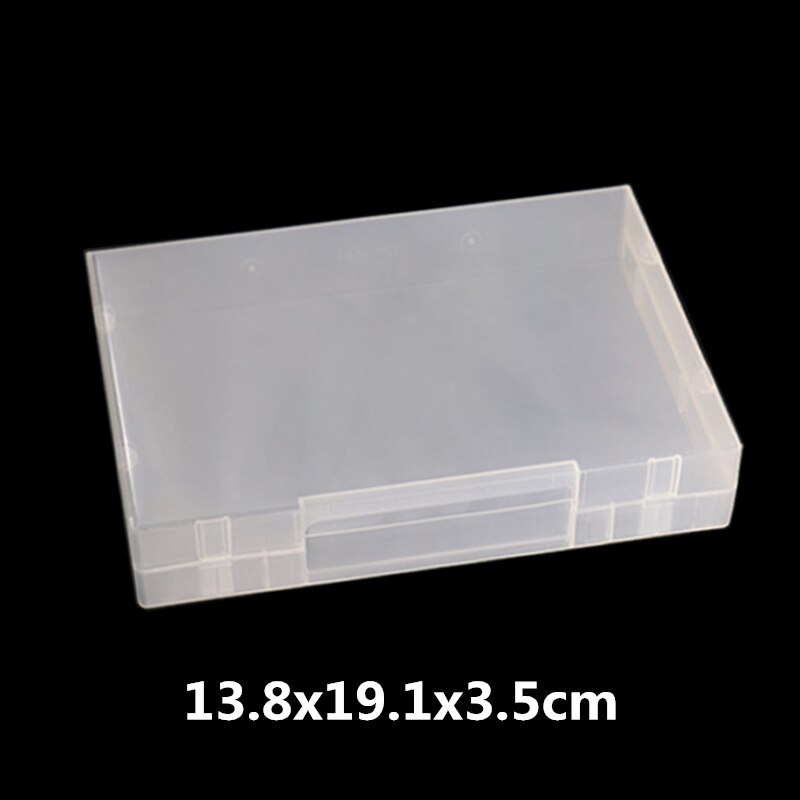 Rectangle Plastic Storage Box Bag Magnet Sheet Organizer for Storing Cutting Dies Clear Stamps DIY Making Template Set: 1