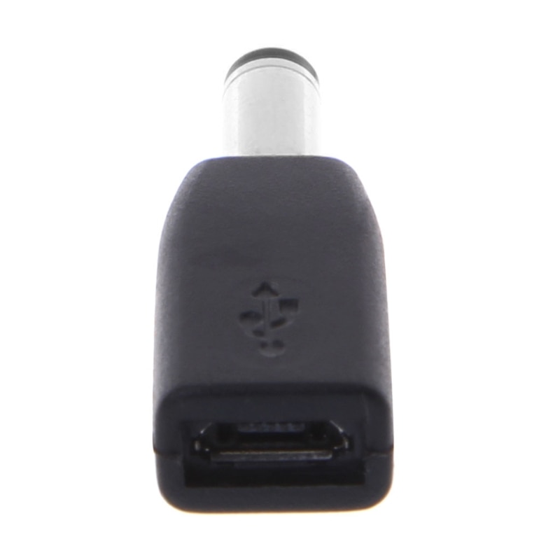 DC 5.5x2.1mm prise mâle à Micro USB connecteur femelle adaptateur convertisseur de Charge