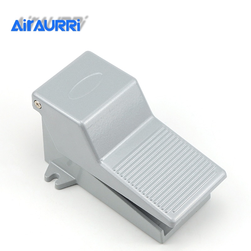 4F210-08 Reset Foot Operated 5 Way 2 Position 1/4 Pneumatic Foot Pedal Valve Foot Air Pedal Valve Control