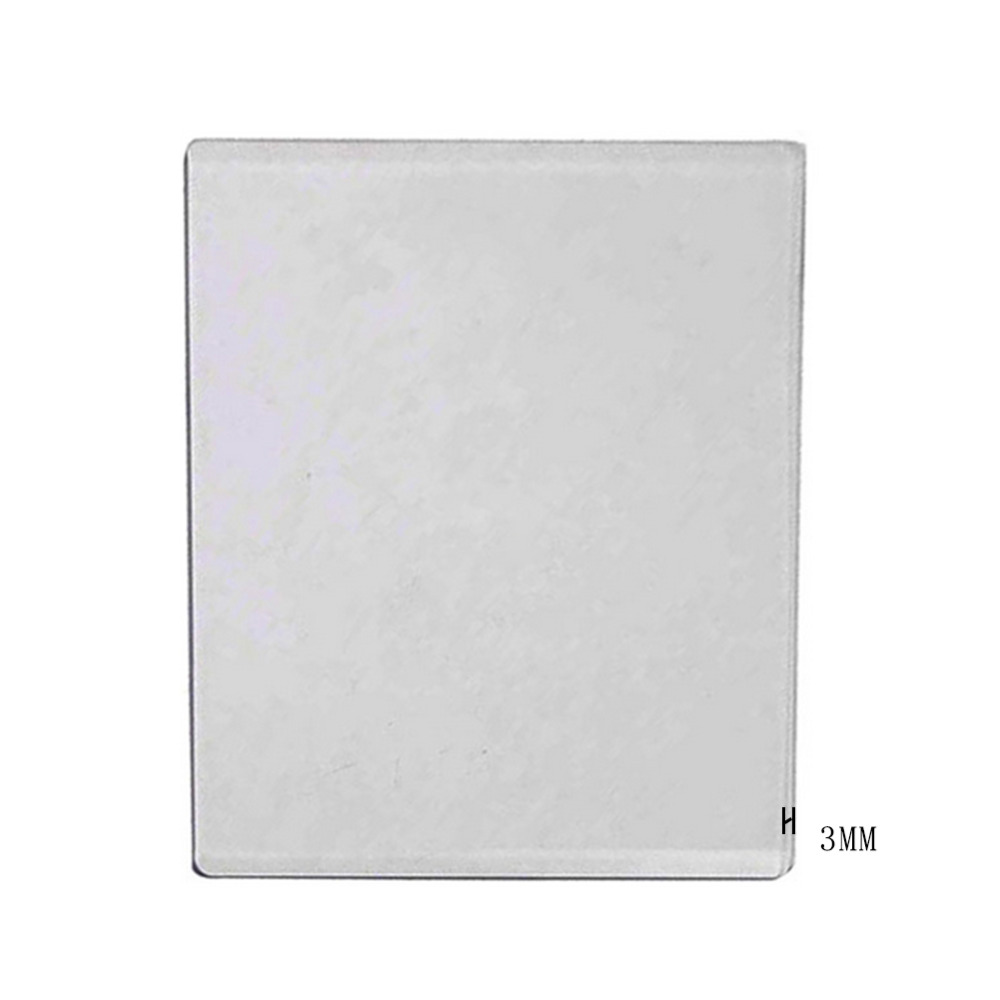 22.5 x 15.5cm scrapbooking udstanset maskine plade 3mm udstansning præge maskine plade erstatning pad ankommer
