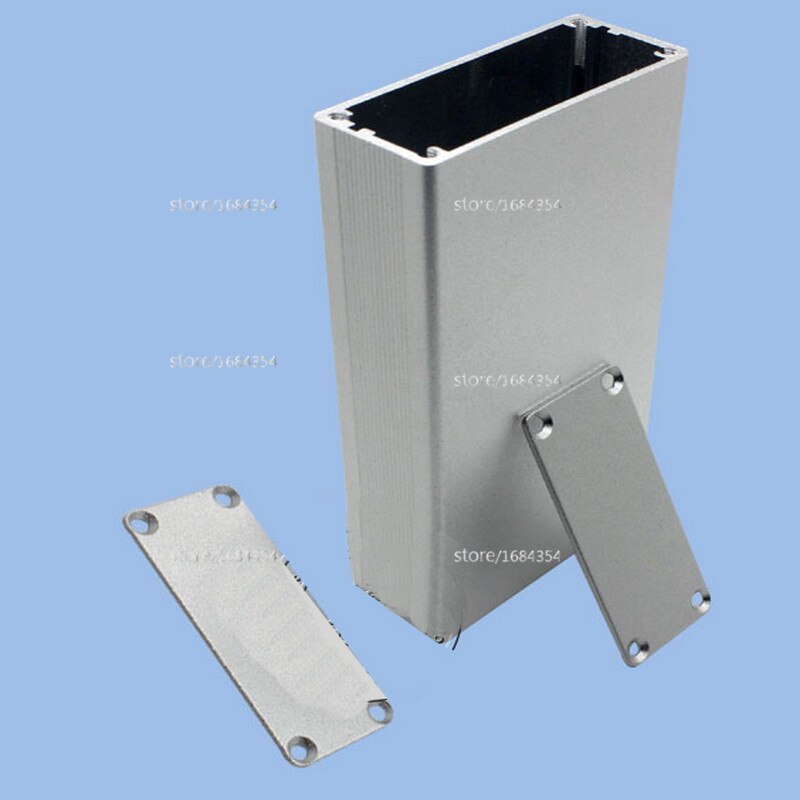 Decoder Aluminium Doos/Versterker Aluminium Shell/Zender Shell/Pcb Box 110*57*24 Mm
