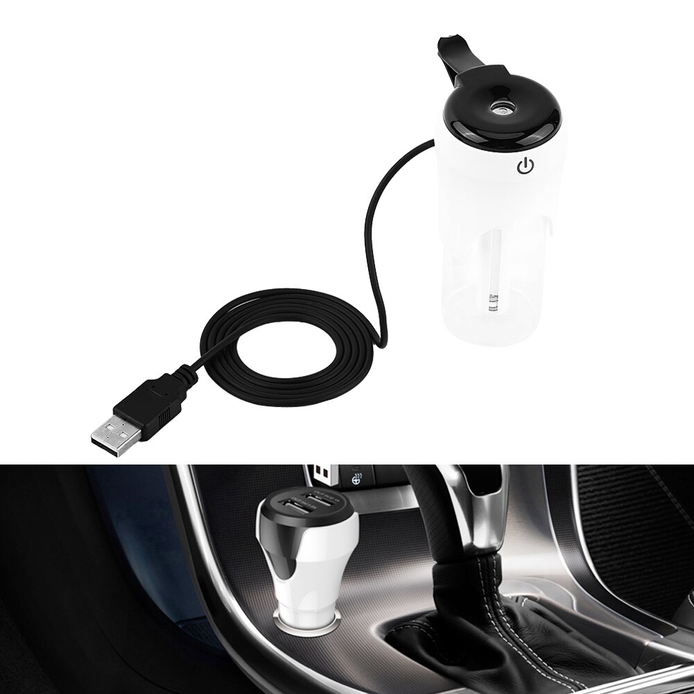 Multifunctional Car Humidifier Car Air Vent Air Purifier As A Charger For Electronic Appliances & Devices With Two USB Ports
