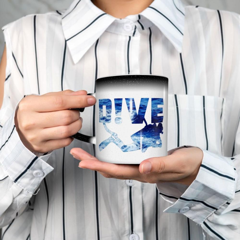 Plongée sous-marine café k mugs tasses en verre tazas ensemble maison jardin couple shiba inu jetable solo support donut amis