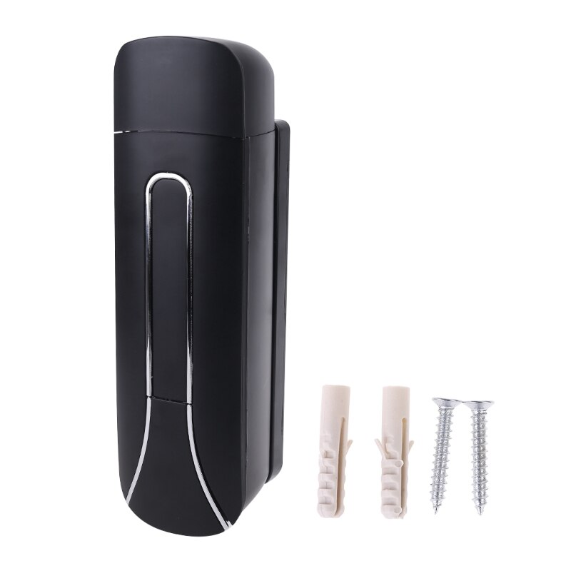 Hand-press Soap Liquid Dispenser Wall Mounted Shower Gel Detergent Shampoo Bottle for Hotel Home Kitchen Bathroom Kit