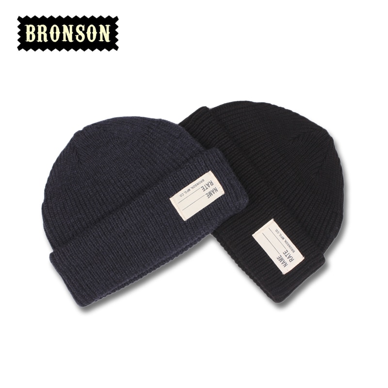 Gorra de reloj Flexible A4 Bronson Usn 80% lana de buena , gruesa y cálida, ajustada