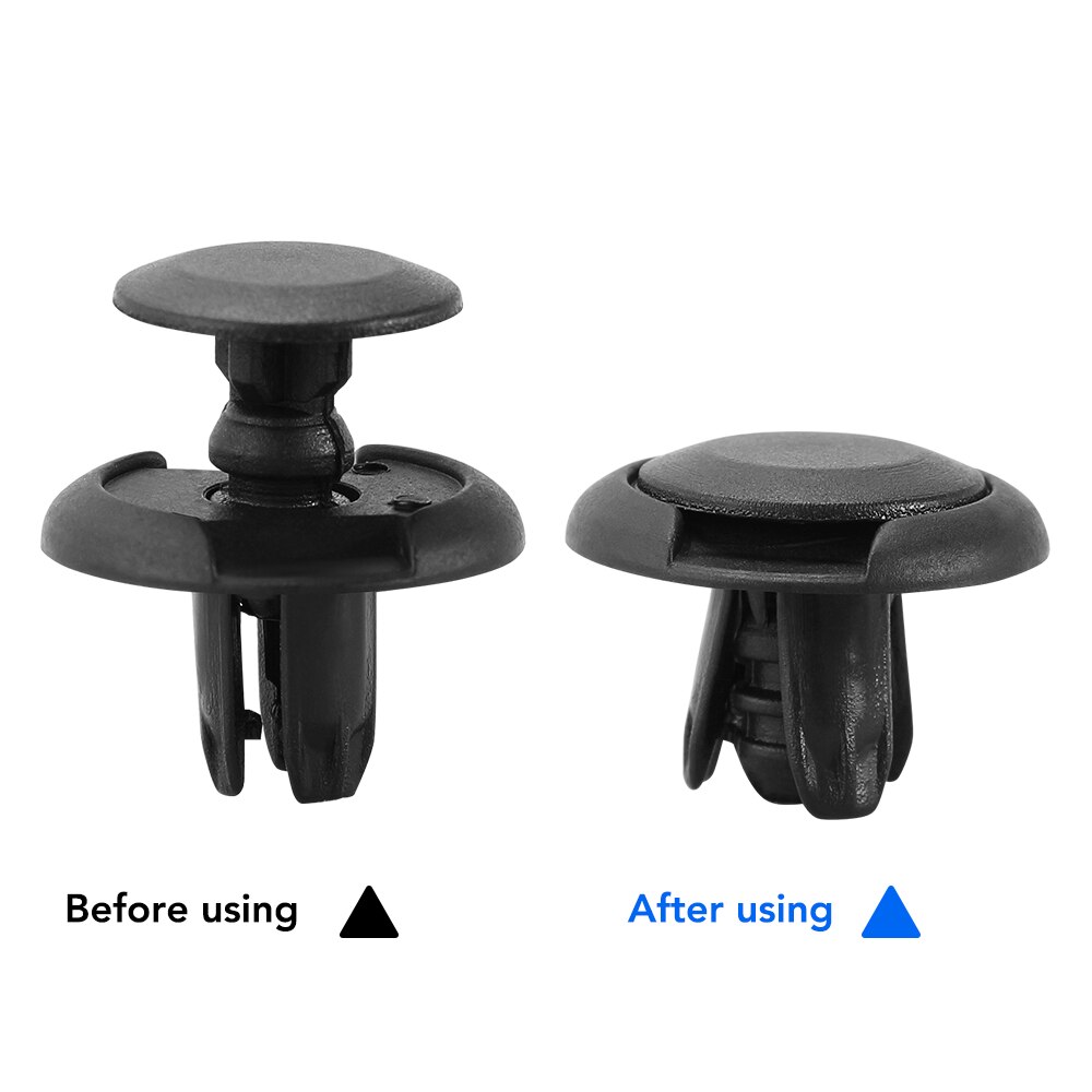 8mm 50pcs Car Fender Rivet Fastener Clips for Toyo... – Grandado