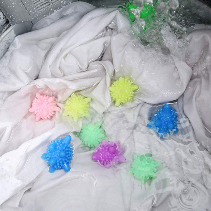 4/6/8Pcs Washer Balls Magic Laundry Balls Washing Ball Laundry Scrubbing Balls for Household Cleaning Washing Machine Clothes